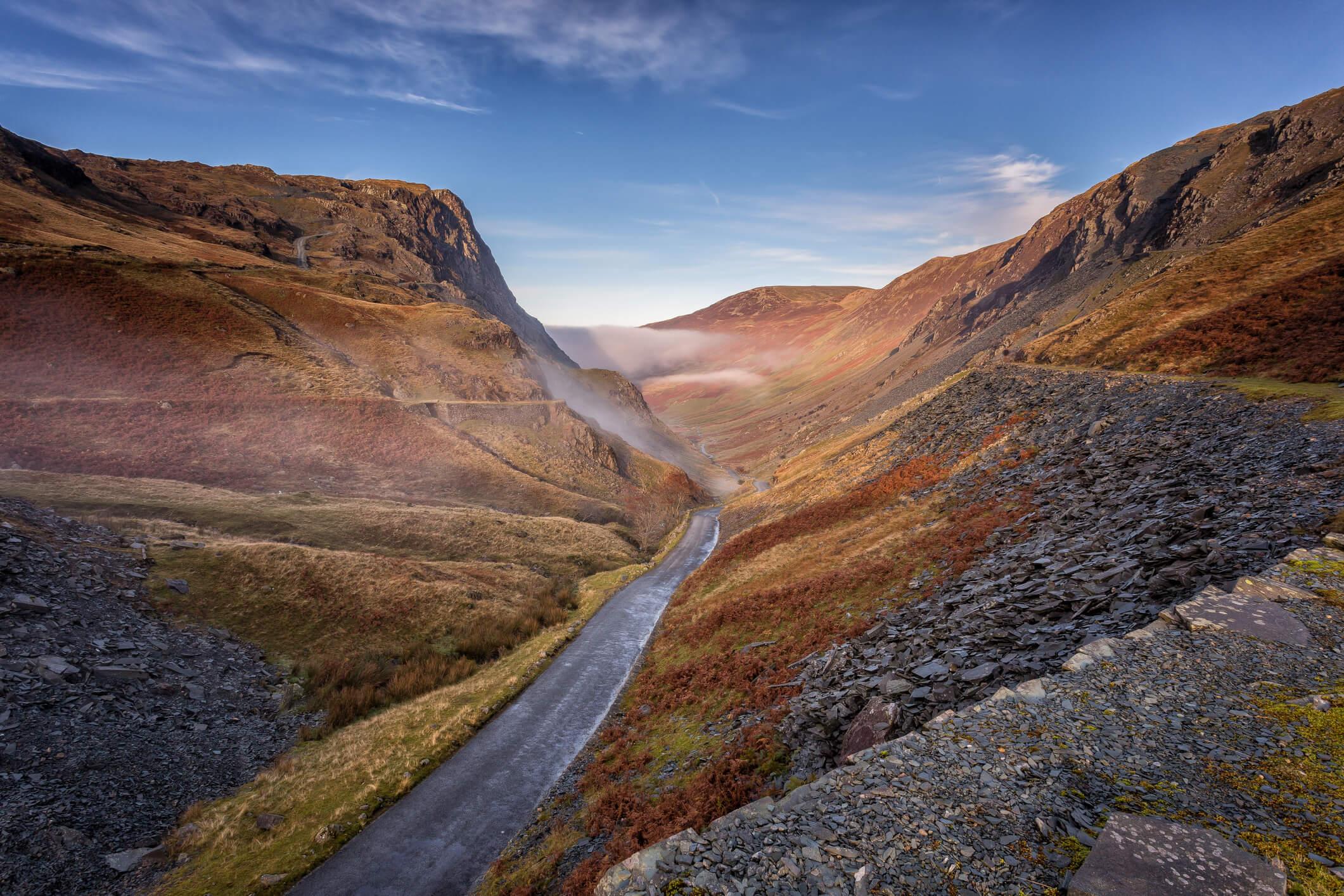 Honister Pass in the Lake District