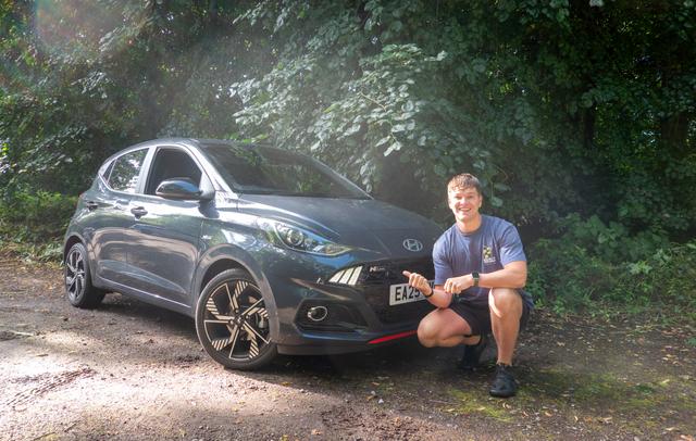 Craig with Hyundai i10