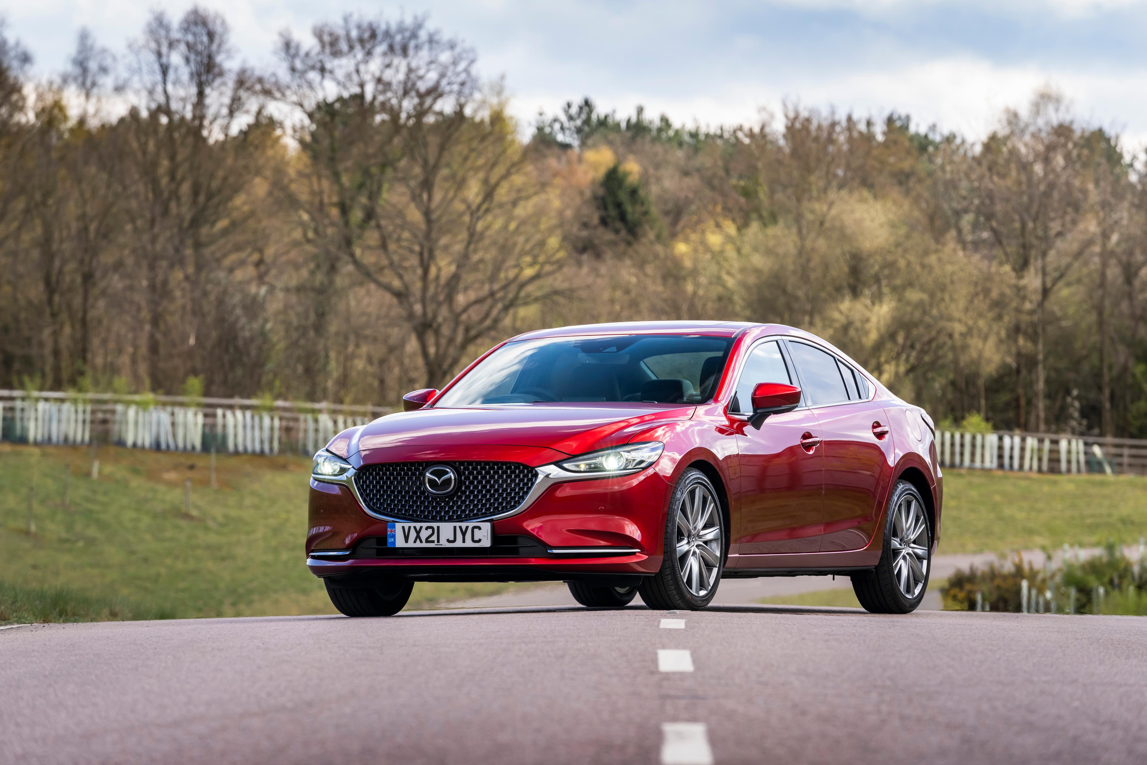 A red Mazda6