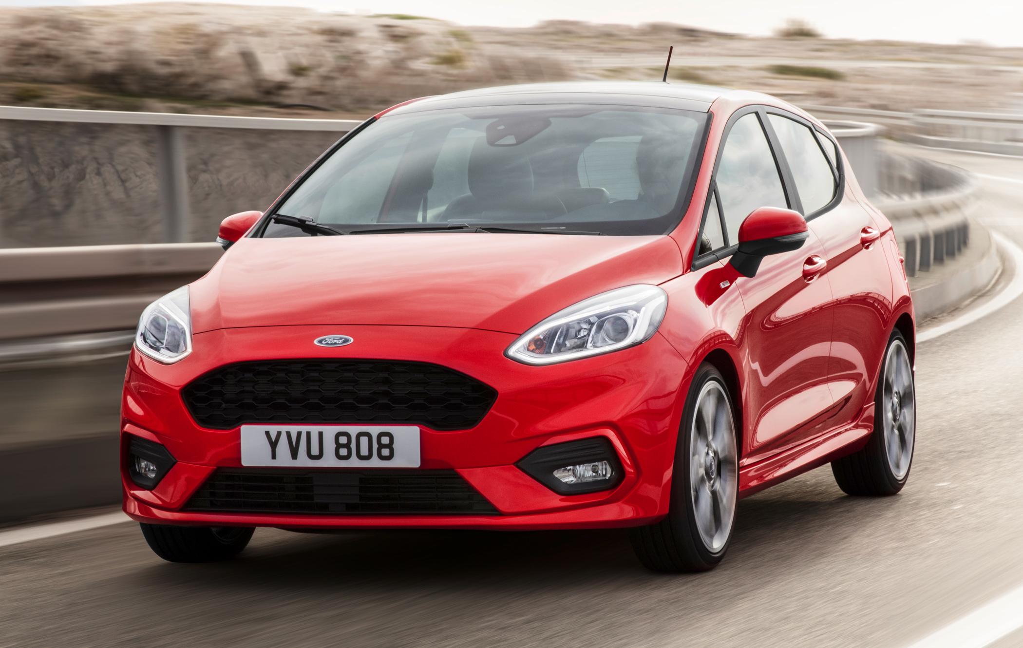 Ford Fiesta red 